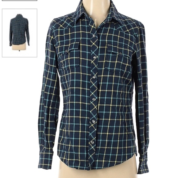 Lucky Brand Long Sleeve Flannel - Picture 5 of 5